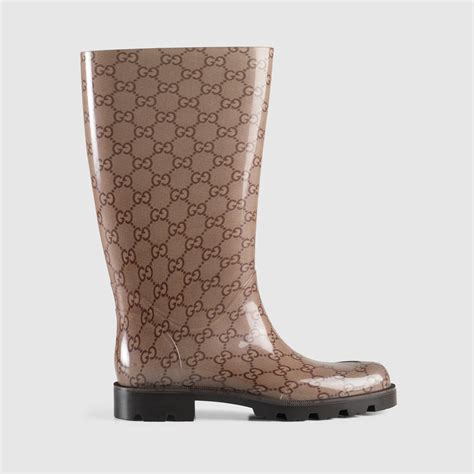 gucci fur boot|Gucci rain boots women.